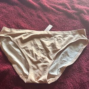 Victoria's Secret Beige Bikini Briefs - Neutral Nude